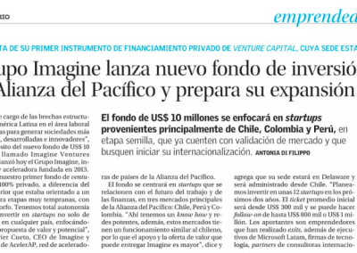 Imagine launches new investment fund for the Pacific Alliance and prepares its expansion to the US.