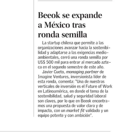 Beeok se expande a México tras ronda semilla